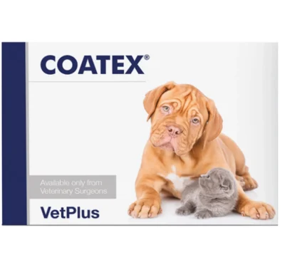 VetPlus COATEX κάψουλες για δέρμα & τρίχωμα σκύλου και γάτας